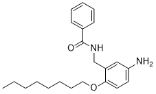 Benzamide, N-(5-amino-2-(octyloxy)benzyl)- 6113-85-5
